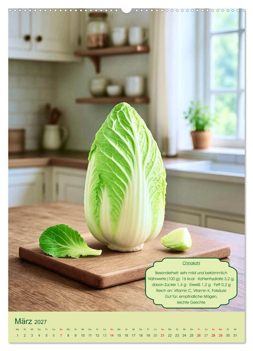 Köstlicher Kohl (CALVENDO Premium Wandkalender 2027)