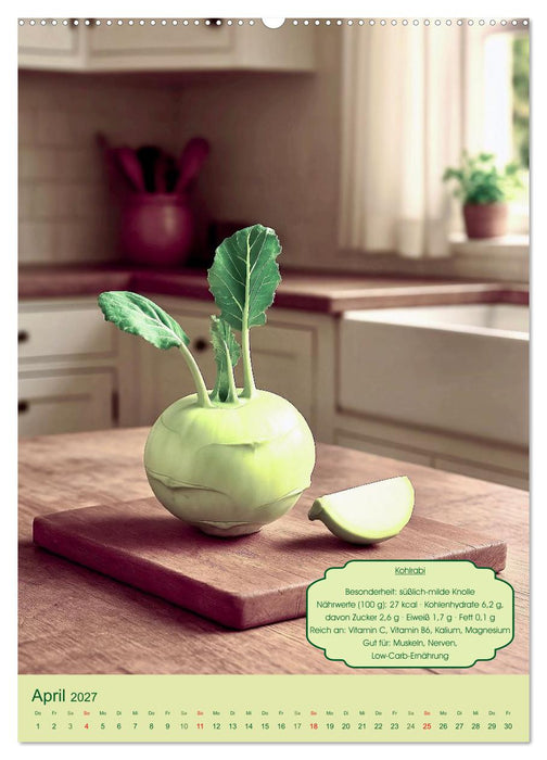 Köstlicher Kohl (CALVENDO Premium Wandkalender 2027)