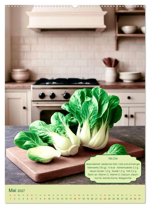 Köstlicher Kohl (CALVENDO Premium Wandkalender 2027)