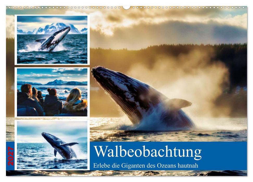 Whale Watching (CALVENDO Wandkalender 2027)