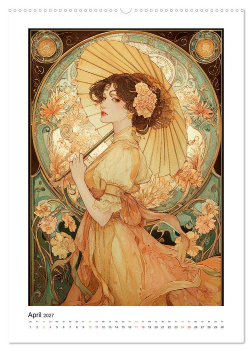 Jugendstil - Die Kunst der Belle Époque (CALVENDO Wandkalender 2027)