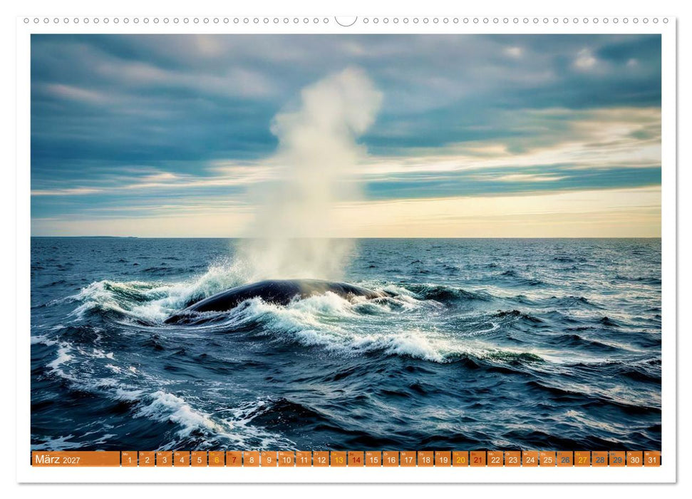 Whale Watching (CALVENDO Premium Wandkalender 2027)