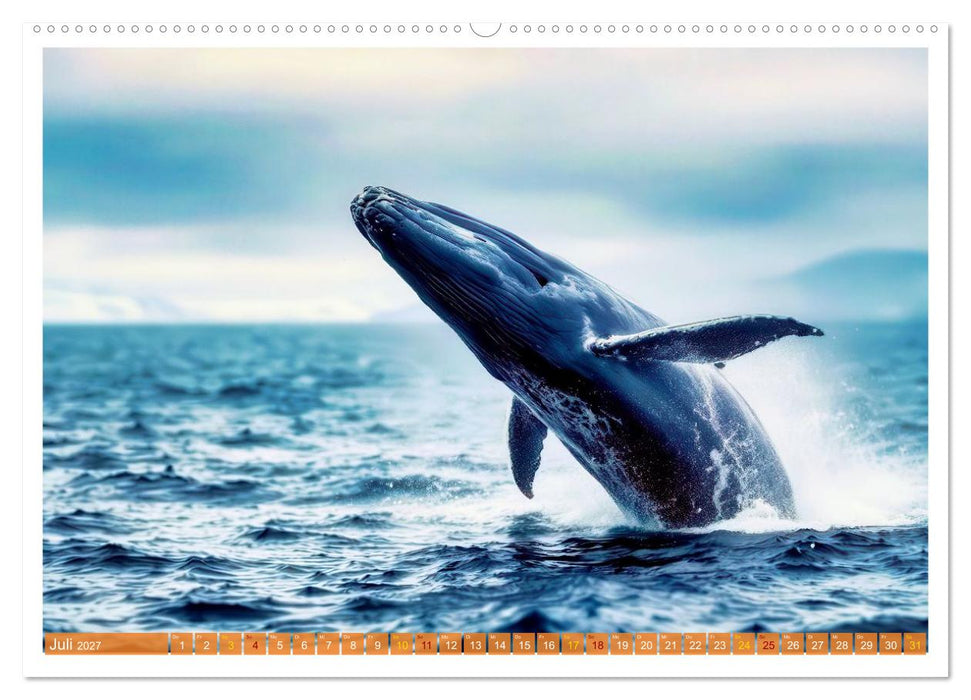 Whale Watching (CALVENDO Premium Wandkalender 2027)
