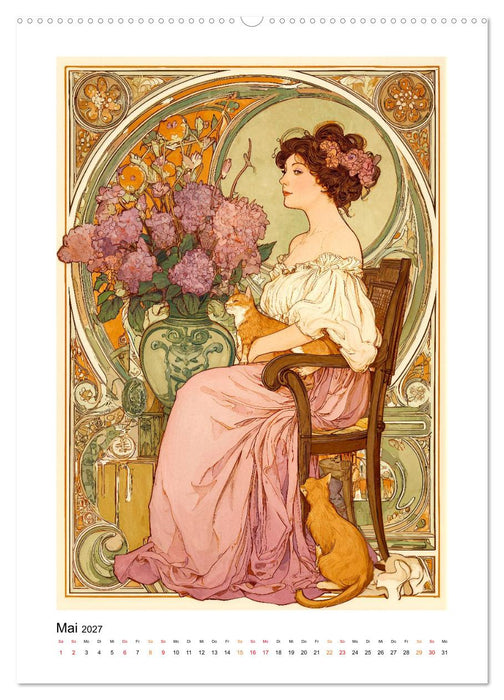 Jugendstil - Die Kunst der Belle Époque (CALVENDO Premium Wandkalender 2027)