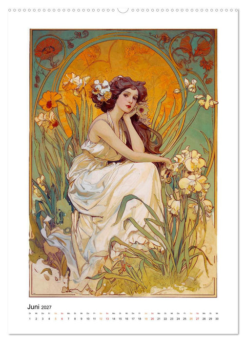 Jugendstil - Die Kunst der Belle Époque (CALVENDO Premium Wandkalender 2027)