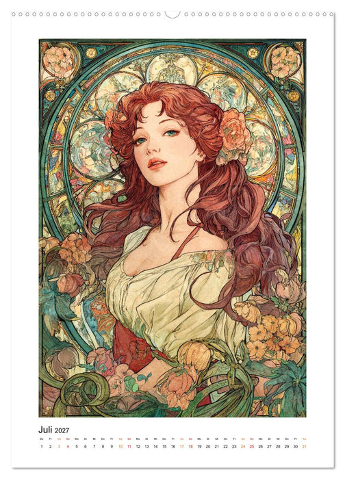 Jugendstil - Die Kunst der Belle Époque (CALVENDO Premium Wandkalender 2027)