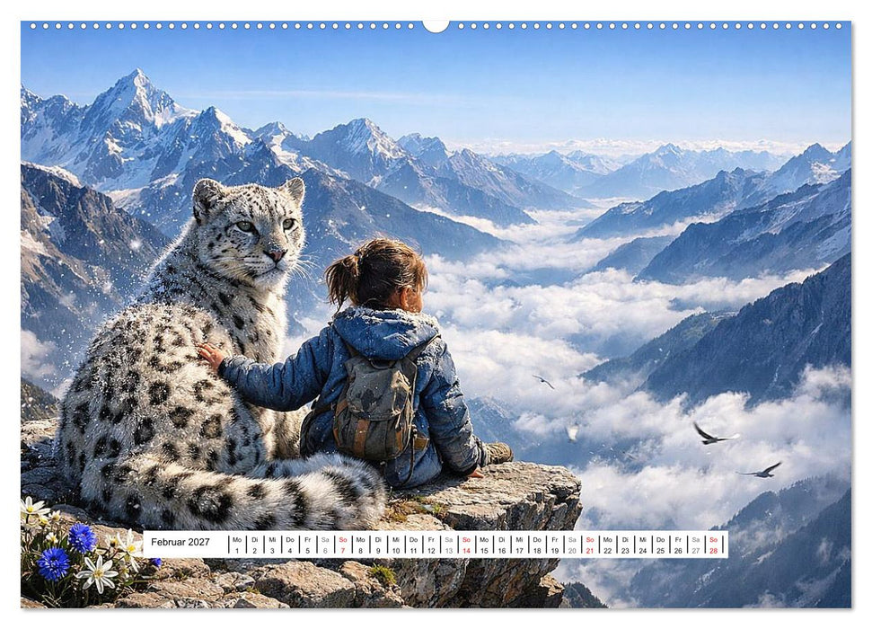 Wilde Geborgenheit (CALVENDO Premium Wandkalender 2027)