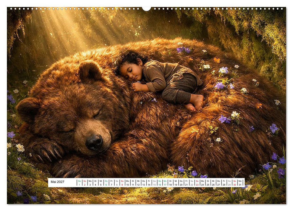Wilde Geborgenheit (CALVENDO Premium Wandkalender 2027)