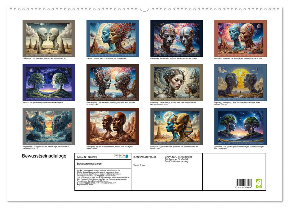 Bewusstseinsdialoge (CALVENDO Wandkalender 2027)