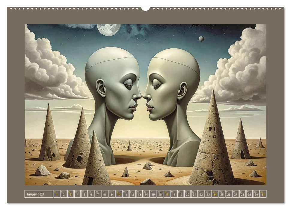 Bewusstseinsdialoge (CALVENDO Premium Wandkalender 2027)