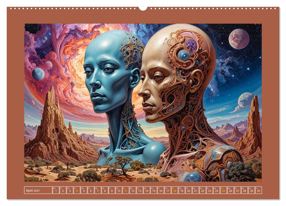 Bewusstseinsdialoge (CALVENDO Premium Wandkalender 2027)