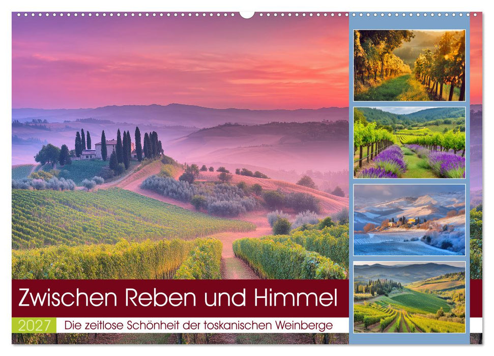 Zwischen Reben und Himmel (CALVENDO Wandkalender 2027)