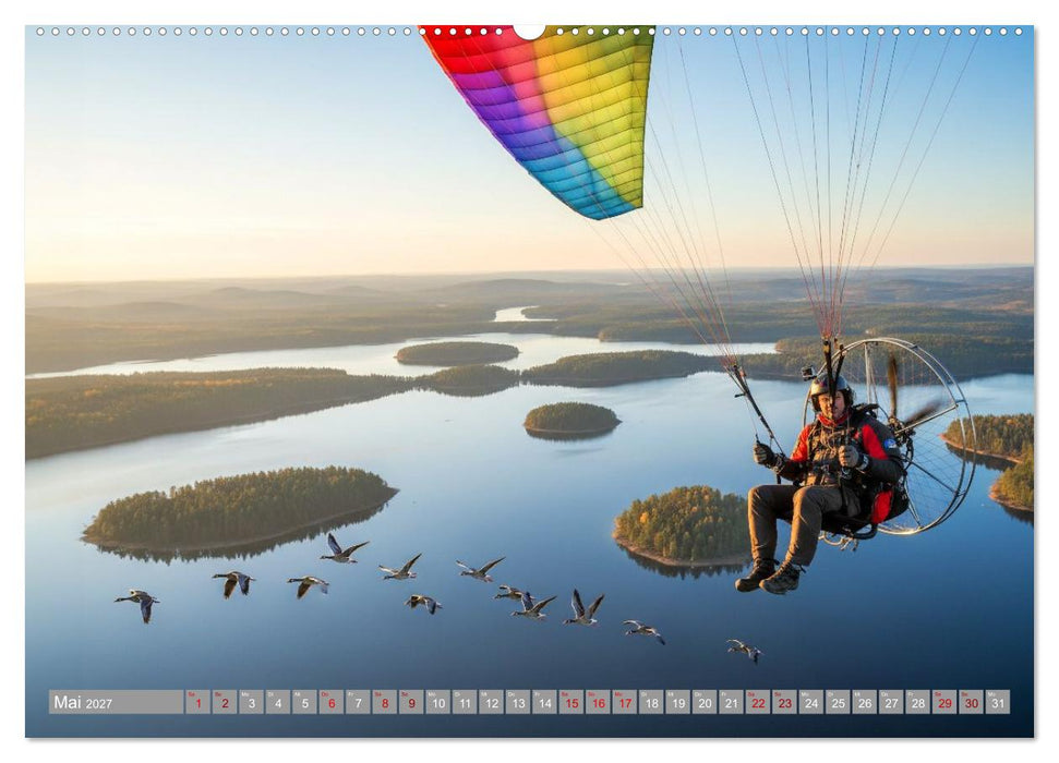 Luftsprünge riskieren (CALVENDO Wandkalender 2027)