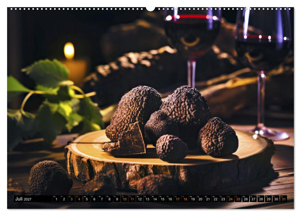 Trüffel - schwarzes Gold (CALVENDO Premium Wandkalender 2027)