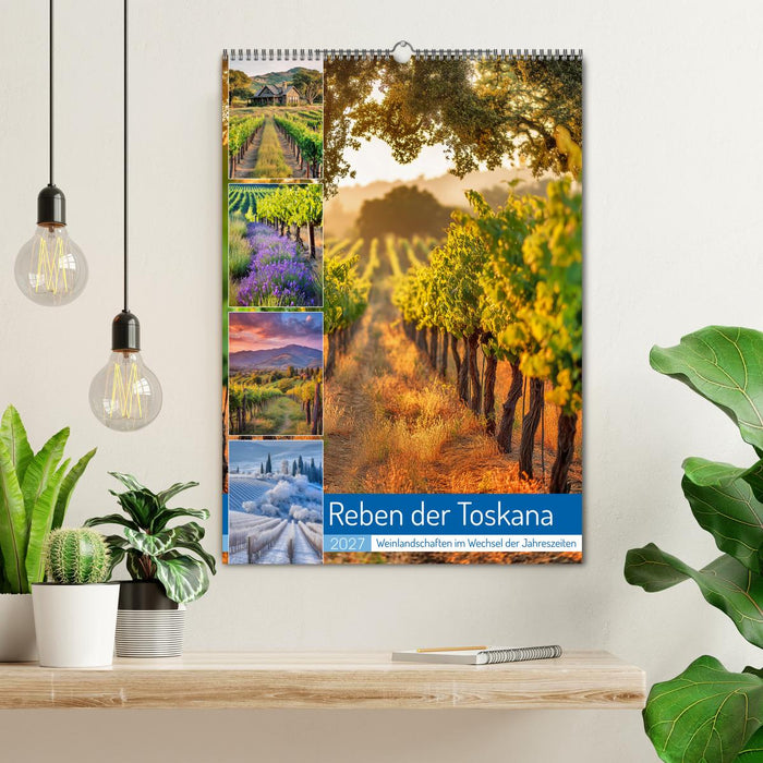 Reben der Toskana (CALVENDO Wandkalender 2027)