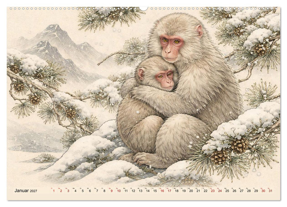 Ein Jahr voller fernöstlicher Magie (CALVENDO Wandkalender 2027)