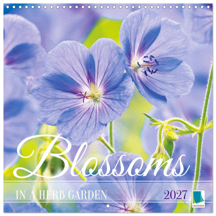 Blossoms in a herb garden (CALVENDO Monthly Calendar 2027)