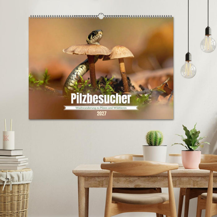 Pilzbesucher (CALVENDO Wandkalender 2027)