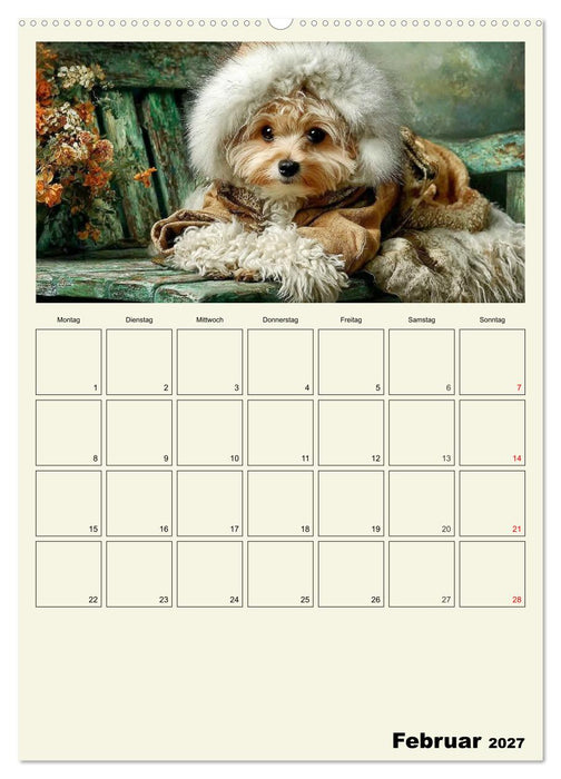 Schnuten im Herbstlicht. Kleine Hunde in stillen Momenten (CALVENDO Wandkalender 2027)