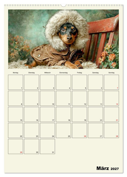 Schnuten im Herbstlicht. Kleine Hunde in stillen Momenten (CALVENDO Wandkalender 2027)