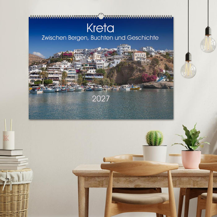 Kreta – Zwischen Bergen, Buchten und Geschichte (CALVENDO Wandkalender 2027)