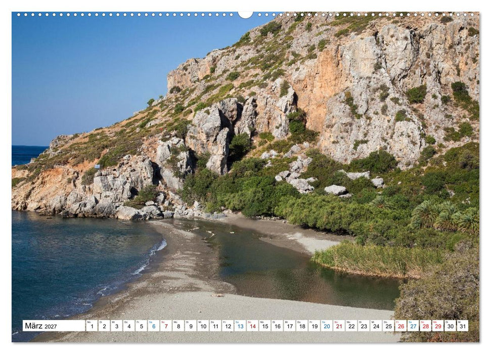 Kreta – Zwischen Bergen, Buchten und Geschichte (CALVENDO Wandkalender 2027)