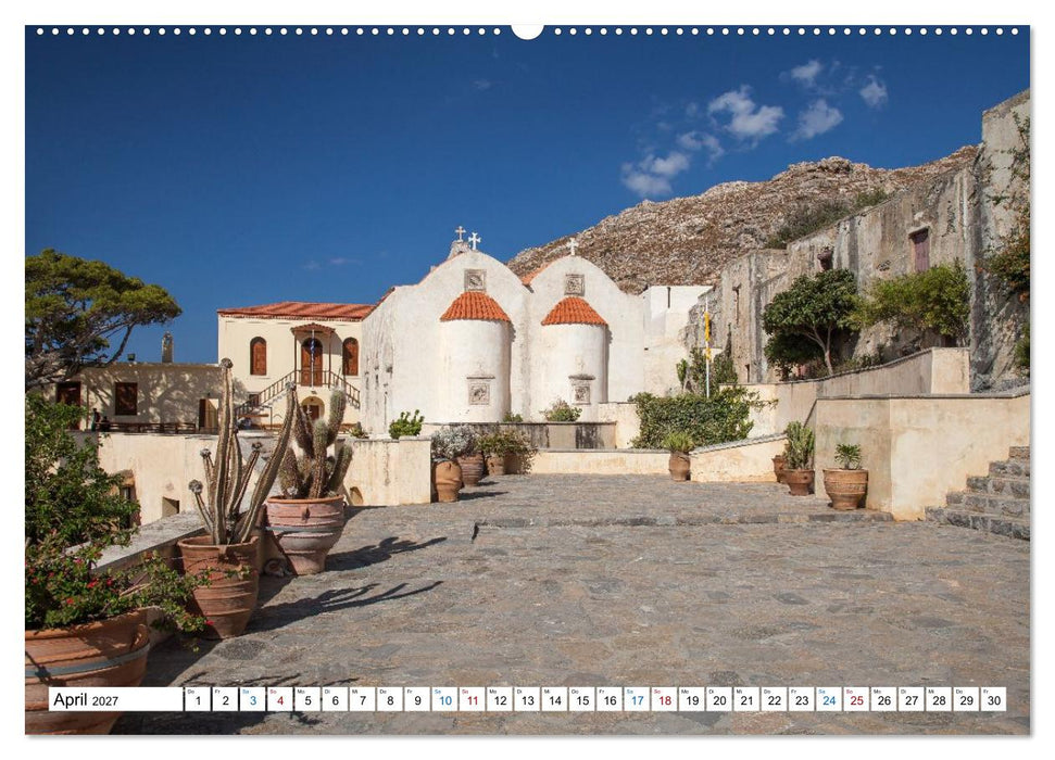 Kreta – Zwischen Bergen, Buchten und Geschichte (CALVENDO Wandkalender 2027)