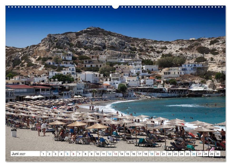 Kreta – Zwischen Bergen, Buchten und Geschichte (CALVENDO Wandkalender 2027)