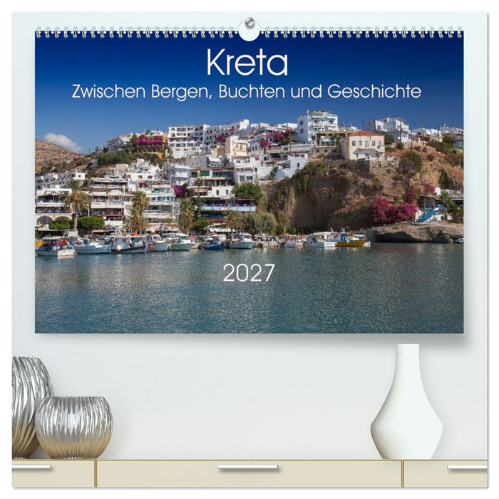 Kreta – Zwischen Bergen, Buchten und Geschichte (CALVENDO Premium Wandkalender 2027)
