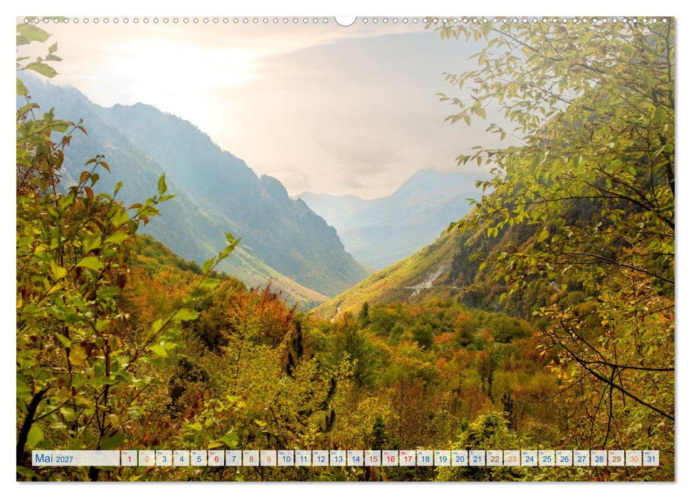 Abenteuer Theth - Unterwegs in den Albanischen Alpen (CALVENDO Wandkalender 2027)