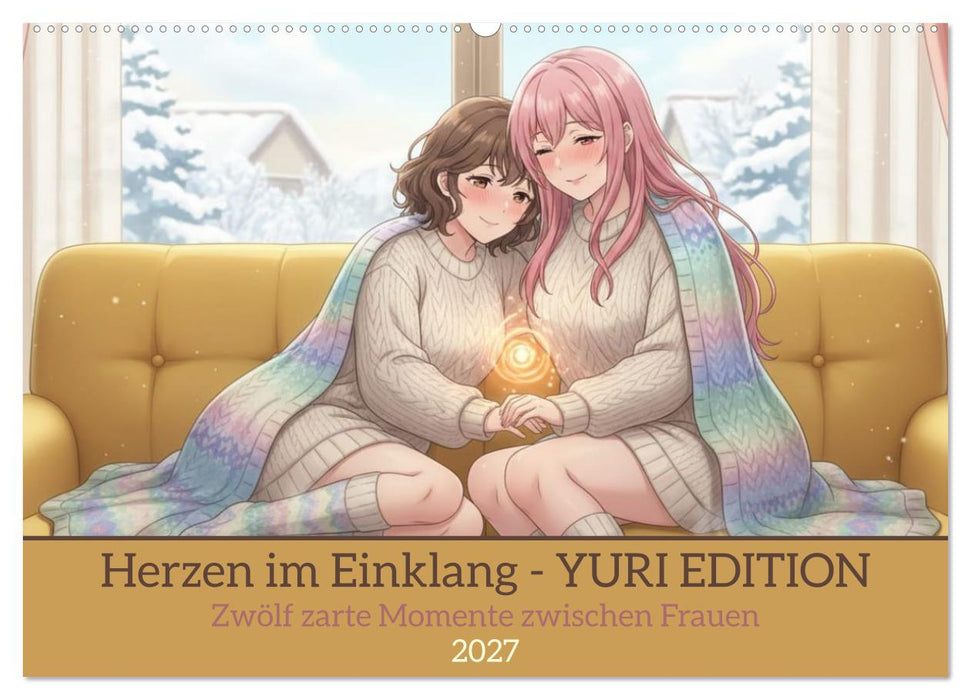 Herzen im Einklang - YURI EDITION (CALVENDO Wandkalender 2027)
