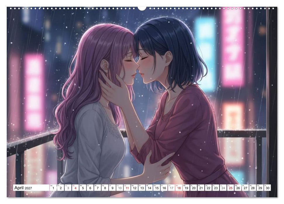 Herzen im Einklang - YURI EDITION (CALVENDO Wandkalender 2027)