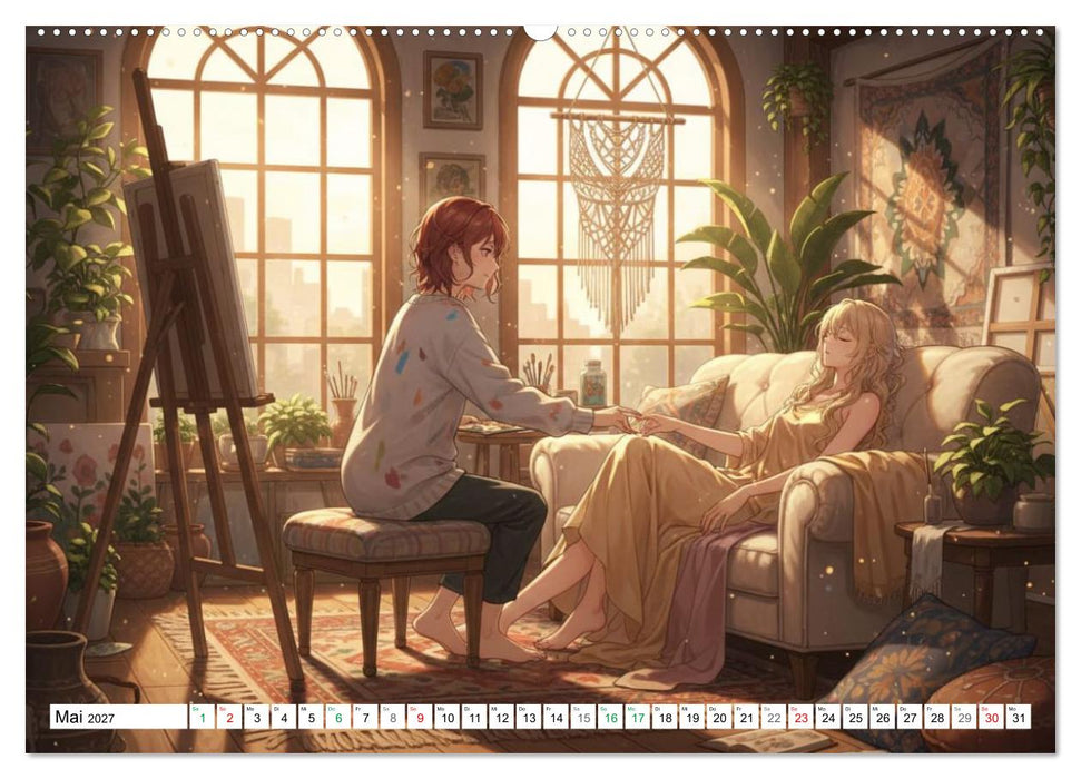 Herzen im Einklang - YURI EDITION (CALVENDO Premium Wandkalender 2027)