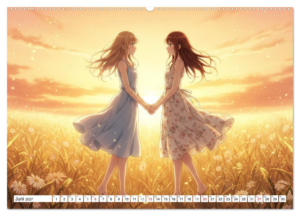 Herzen im Einklang - YURI EDITION (CALVENDO Premium Wandkalender 2027)