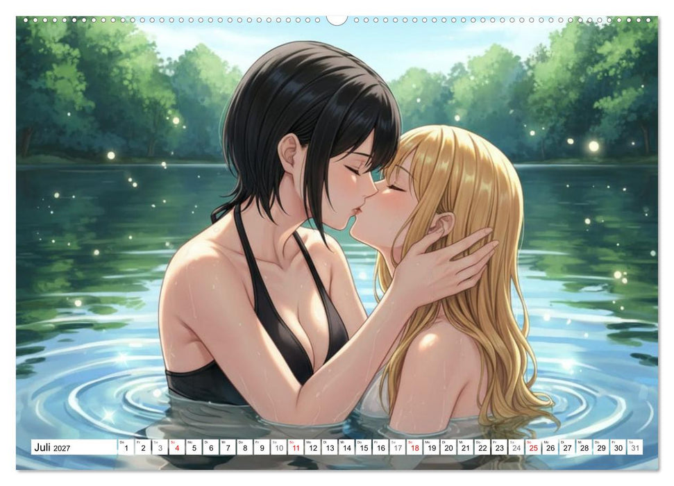 Herzen im Einklang - YURI EDITION (CALVENDO Premium Wandkalender 2027)