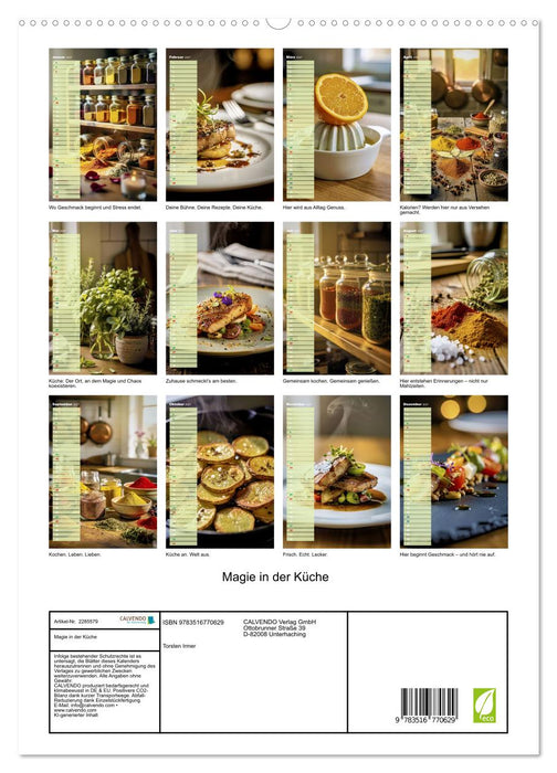 Magie in der Küche (CALVENDO Premium Wandkalender 2027)