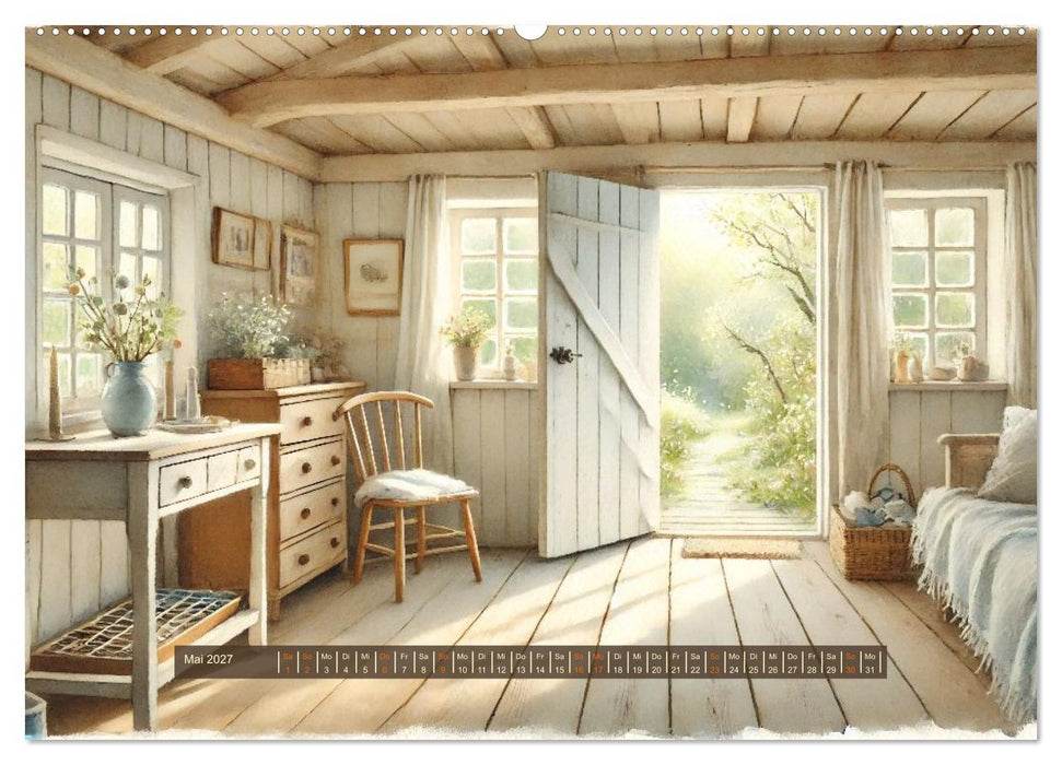 Im kleinen Cottage (CALVENDO Wandkalender 2027)