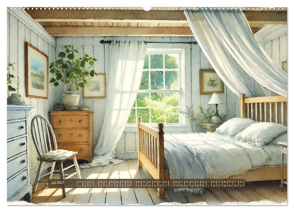 Im kleinen Cottage (CALVENDO Premium Wandkalender 2027)