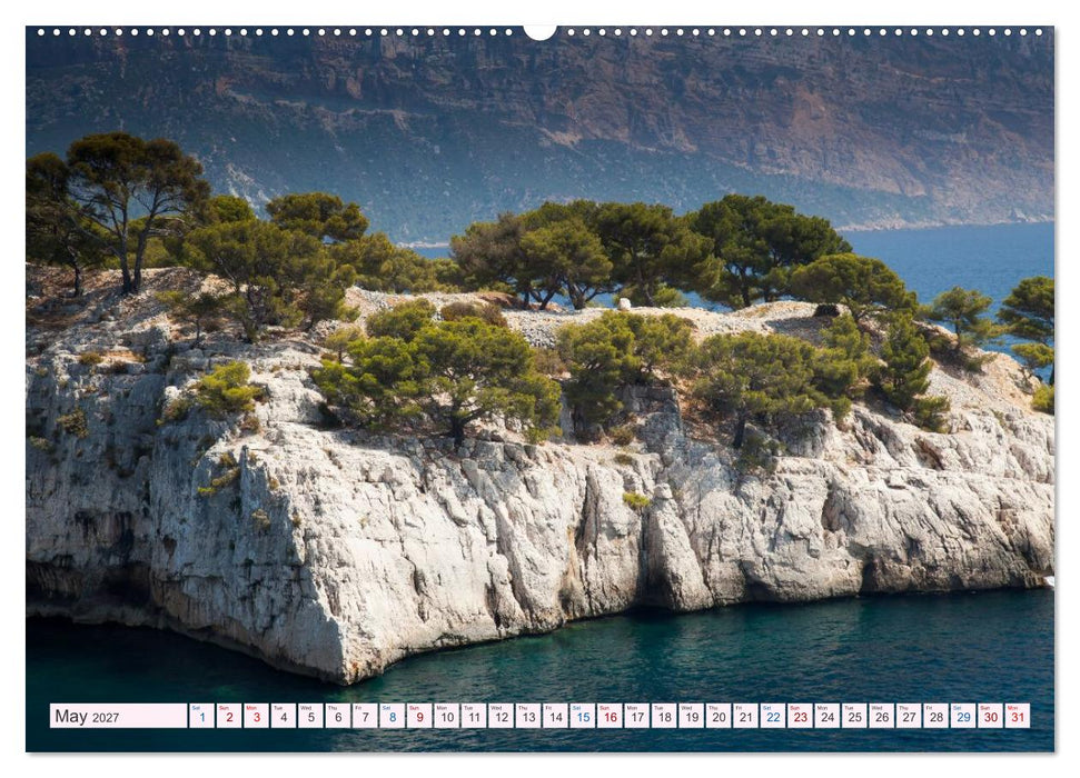 Côte d'Azur Highlights on the French Mediterranean Coast (CALVENDO Monthly Calendar 2027)