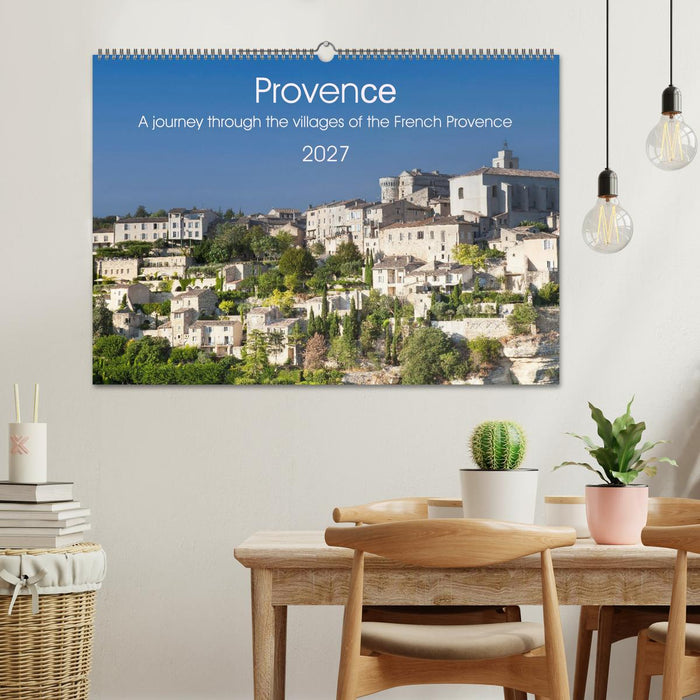 Provence. A journey through the villages of the French Provence (CALVENDO Monthly Calendar 2027)