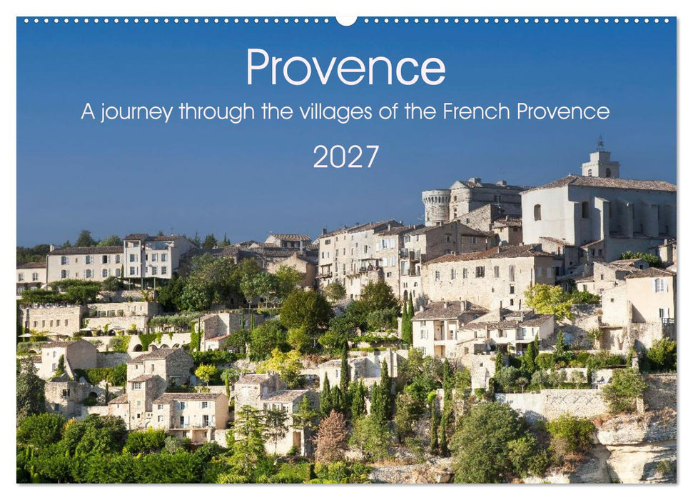 Provence. A journey through the villages of the French Provence (CALVENDO Monthly Calendar 2027)