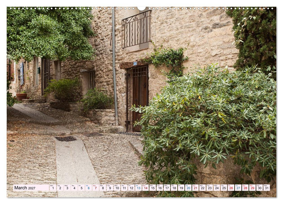 Provence. A journey through the villages of the French Provence (CALVENDO Premium-Calendar 2027)