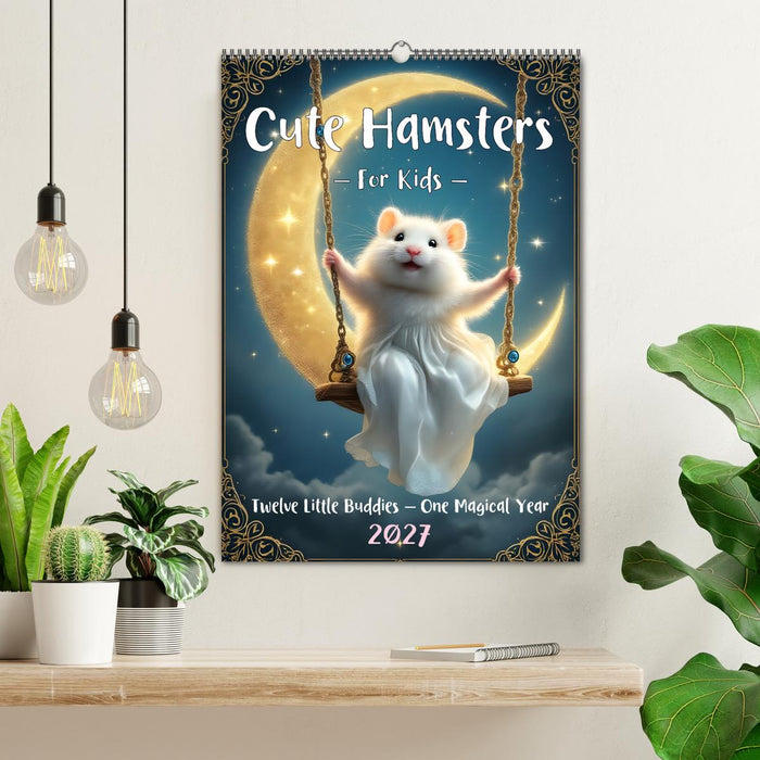 Cute Hamsters - For Kids - (CALVENDO Monthly Calendar 2027)