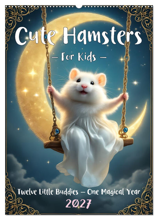 Cute Hamsters - For Kids - (CALVENDO Monthly Calendar 2027)