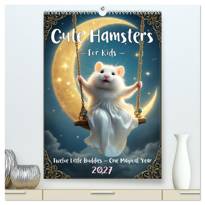 Cute Hamsters - For Kids - (CALVENDO Premium-Calendar 2027)