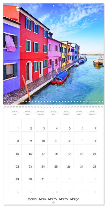 Burano -The Island of the Fishing Folk (CALVENDO Monthly Calendar 2027)