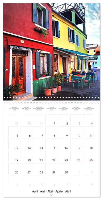 Burano -The Island of the Fishing Folk (CALVENDO Monthly Calendar 2027)