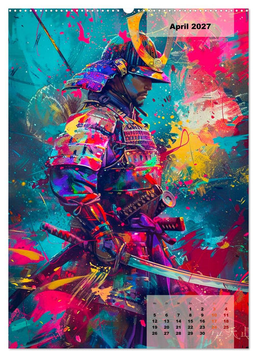 Samurai - Stahl Ehre Mut (CALVENDO Wandkalender 2027)
