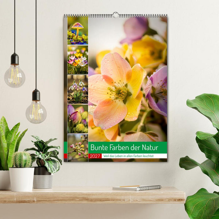 Bunte Farben der Natur (CALVENDO Wandkalender 2027)