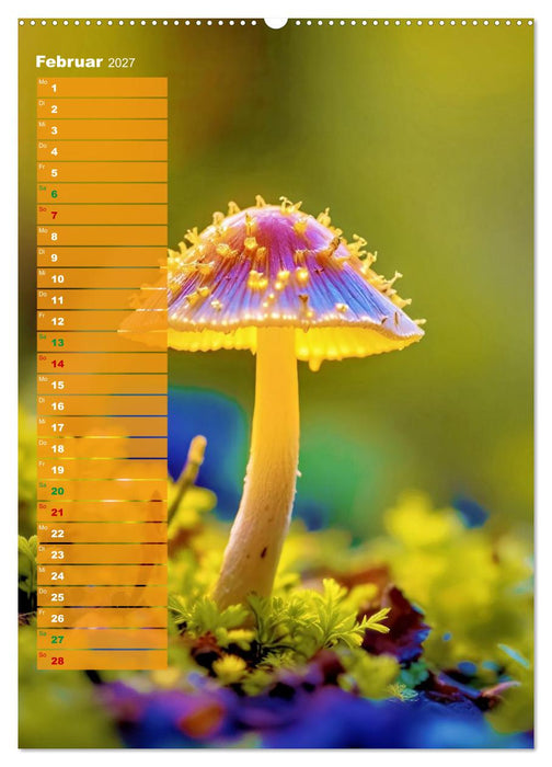 Bunte Farben der Natur (CALVENDO Wandkalender 2027)